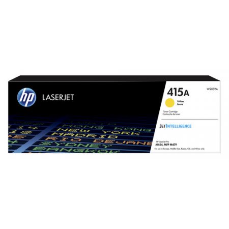 HP 415A Yellow LaserJet Toner Cartridge, W2032A originální