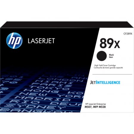 HP 89X Black LaserJet Toner, CF289X originální