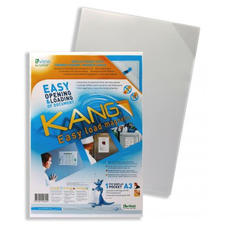 Kang Easy Load - magnetické kapsy, A3, transparentní, transparentní