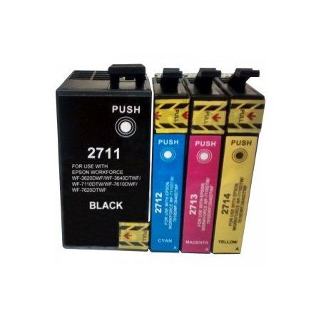 Epson T2711, T2712, T2713, T2714 - kompatibilní sada cartridge 27XL 