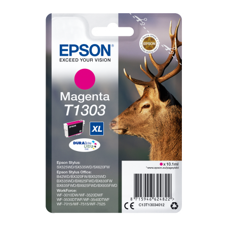 Epson Singlepack Magenta T1303 DURABrite Ultra Ink originální
