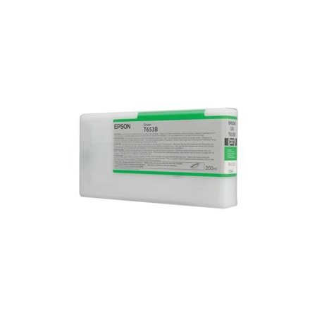 Epson T653B Green Ink Cartridge (200ml) originální