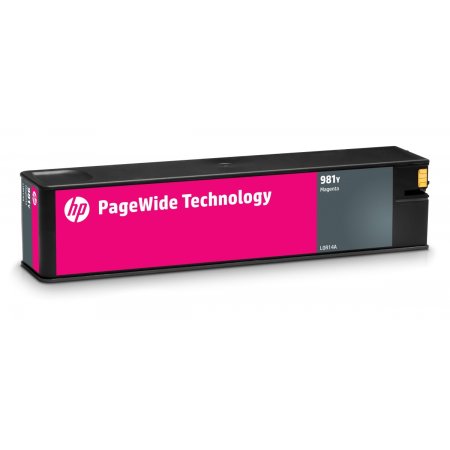 HP 981Y - purpurová inkoustová kazeta, L0R14A originální