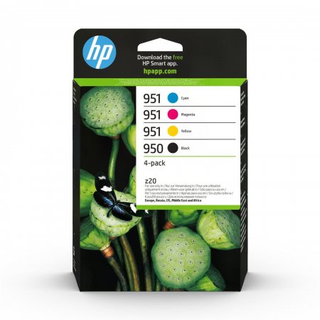 HP 950/951 combo černá+ barevná ink. náplň 6ZC65AE originální