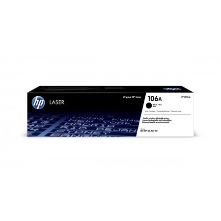 HP 106A Black Laser Toner, W1106A originální