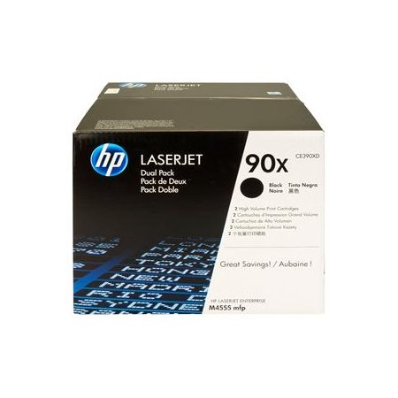 HP tisková kazeta černá velká - 2 pack, CE390XD originální