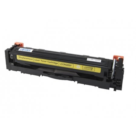 Canon CRG 055 H - kompatibilní žlutý toner XL kapacita s novým čipem