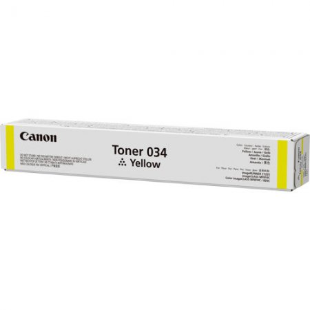 Canon toner 034 žlutý originální