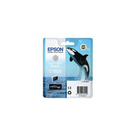 Epson T7609 Ink Cartridge Light Light Black originální