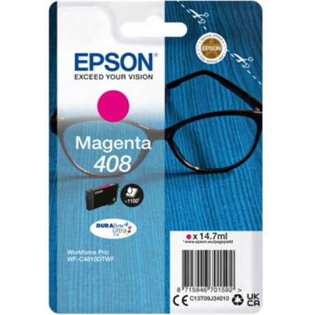 EPSON Singlepack Magenta 408 DURABrite Ultra Ink originální