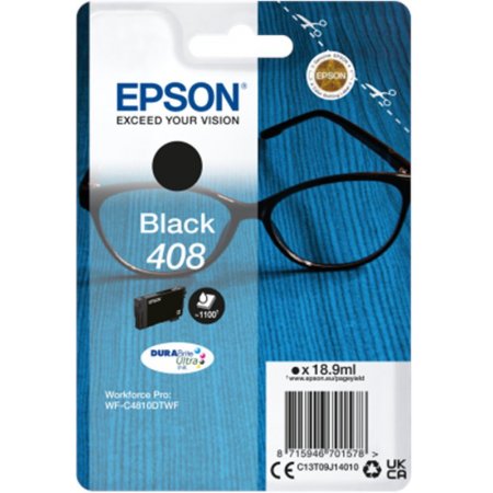 EPSON Singlepack Black 408 DURABrite Ultra Ink originální