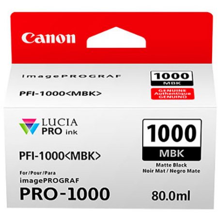 Canon PFI-1000 MBK, matný černý originální