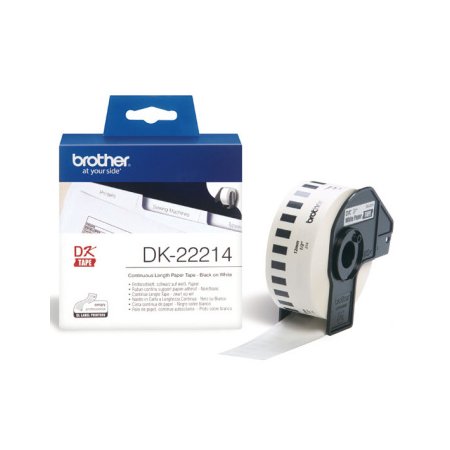 Brother DK-22214 (papírová role 12mm) originální