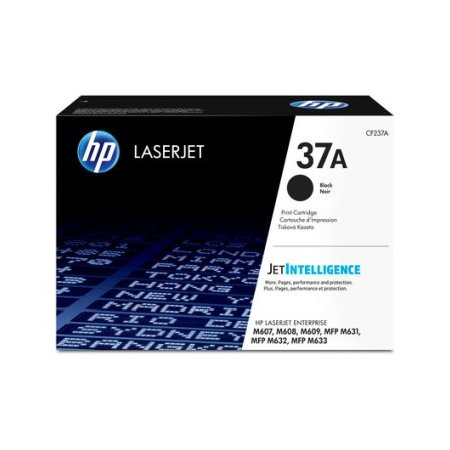 HP 37A černá LaserJet Cartridge, CF237A originální