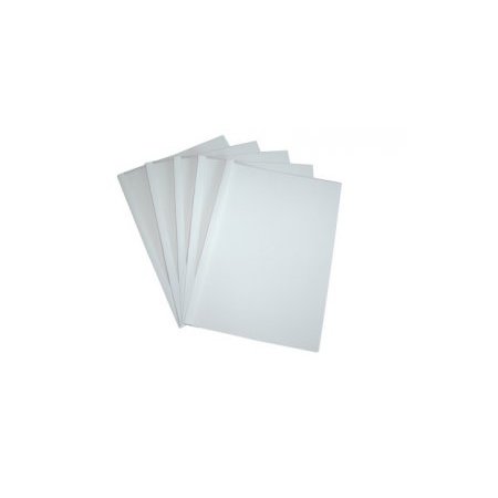 Termodesky hřbet 15mm, čirá/bílý karta, 250g, vazba max 150 listů, 25ks