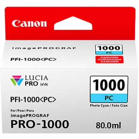 Canon PFI-1000 PC, photo azurový originální