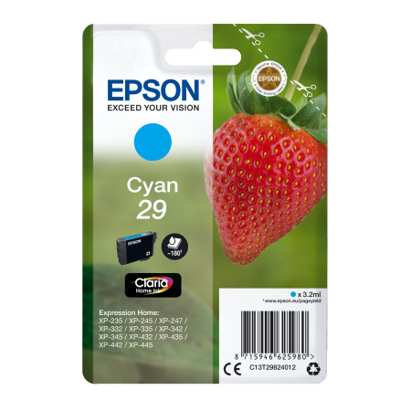 Epson Singlepack Cyan 29 Claria Home Ink originální
