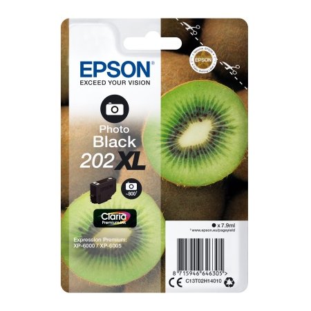 EPSON singlepack,Black 202XL,Premium Ink,St,XL originální