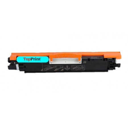 HP CE311A - kompatibilní  toner 126A, Topprint, modrá na 1000kopií