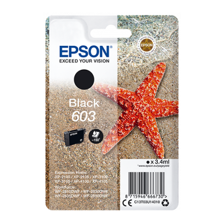 Epson singlepack, Black 603 originální