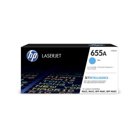 HP 655A azurová LaserJet Cartridge, CF451A originální