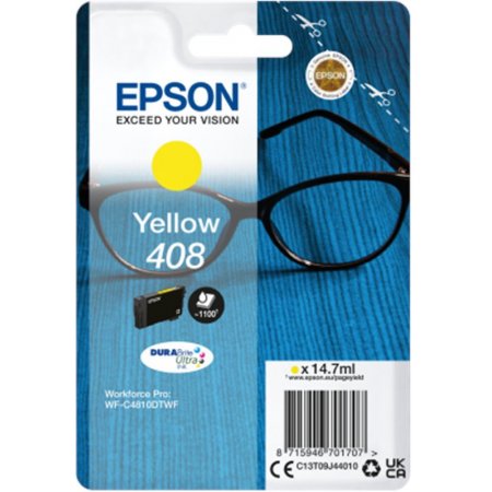 EPSON Singlepack Yellow 408 DURABrite Ultra Ink originální