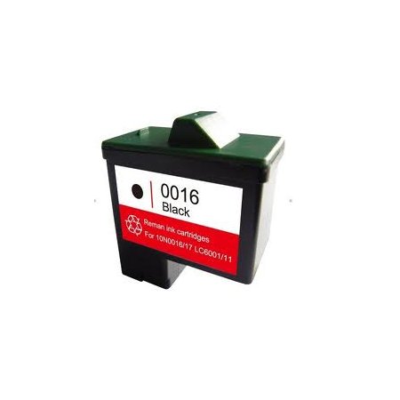 Lexmark 10N0016 - kompatibilní cartridge, No.16 black, XL kapacita (10N0017)