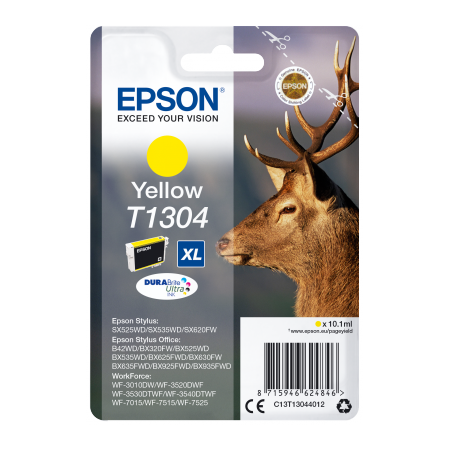 Epson Singlepack Yellow T1304 DURABrite Ultra Ink originální