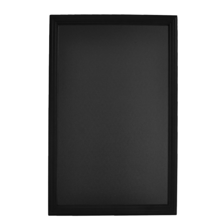 Nástěnná popisovací tabule UNIVERSAL, 70x90 cm, černá, obr. 1