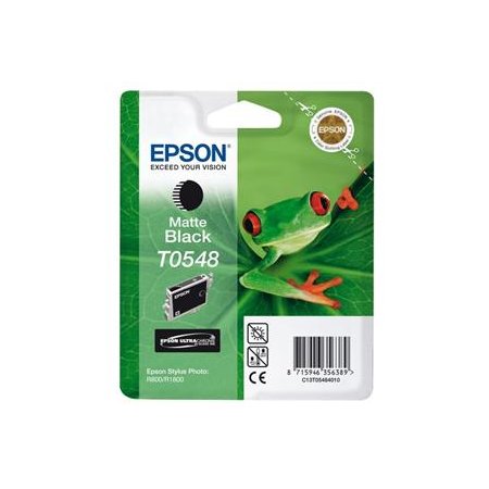 EPSON SP R800 Matte Black Ink Cartridge T0548 originální