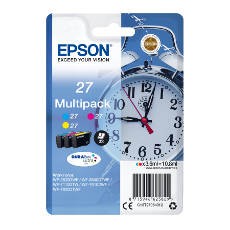 Epson Multipack 3-colour 27 DURABrite Ultra Ink originální