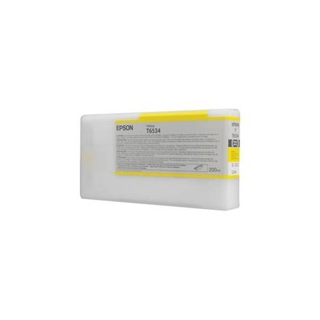 Epson T6534 Yellow Ink Cartridge (200ml) originální