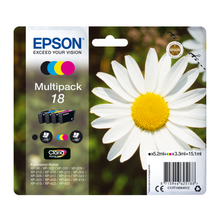 Epson Multipack 4-colours 18 Claria Home Ink originální
