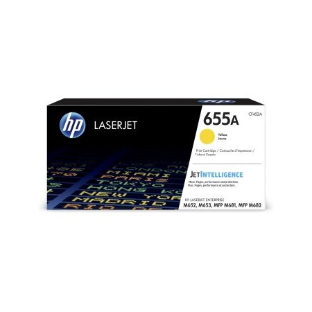 HP 655A žlutá LaserJet Cartridge, CF452A originální