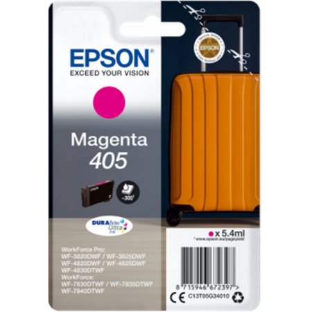 Epson Singlepack Magenta 405 DURABrite Ultra Ink originál