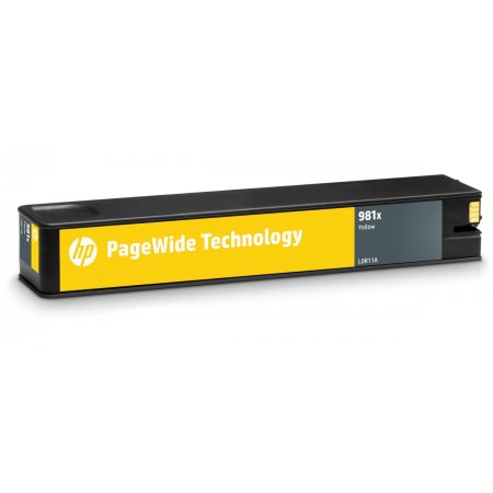 HP 981X - žlutá inkoustová kazeta, L0R11A originální