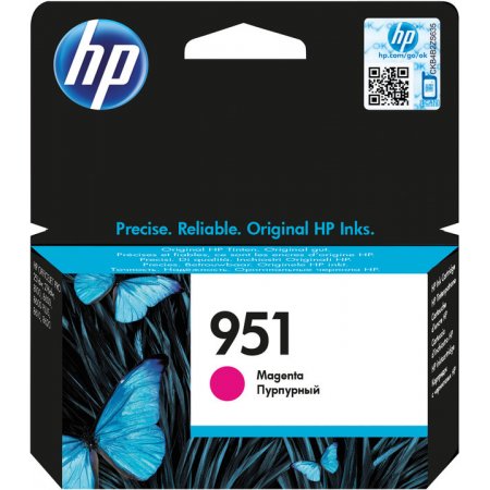 HP 951 purpurová inkoustová kazeta, CN051AE originální