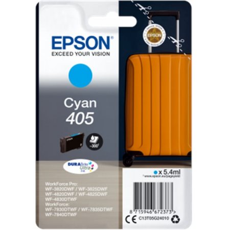 Epson Singlepack Cyan 405 DURABrite Ultra Ink originál