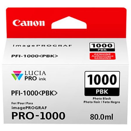 Canon PFI-1000 PBK, photo černý originální