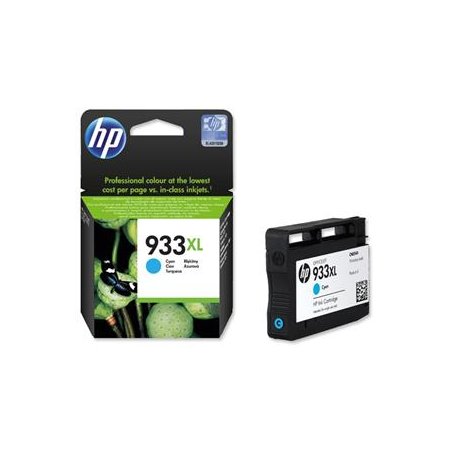 HP 933XL azurová inkoustová kazeta, CN054AE originální