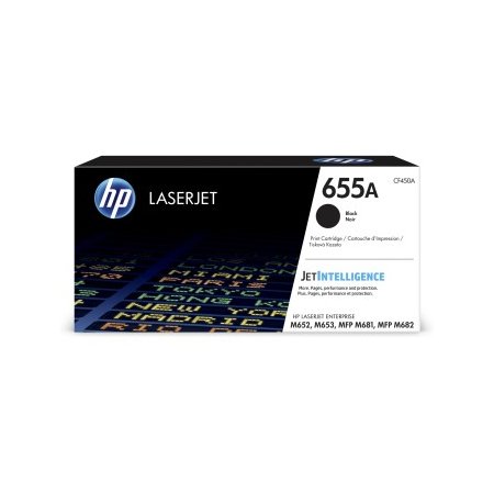 HP 655A černá LaserJet Cartridge, CF450A originální