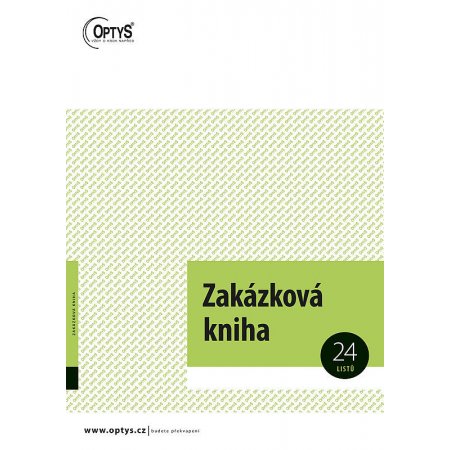 Zakázková kniha A4, obr. 1