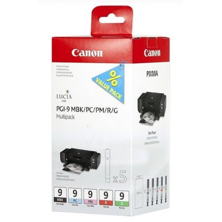 Canon PGI-9 MBK/PC/PM/R/G Multi Pack originální