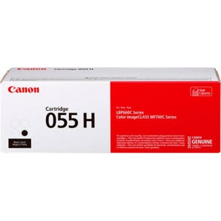 Canon CRG 055 H Black, 7 600 str. originální