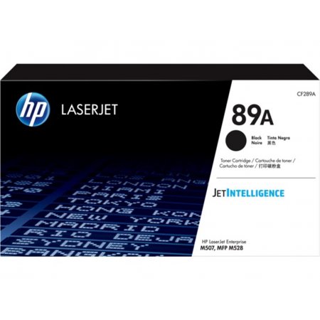 HP 89A Black LaserJet Toner, CF289A originální