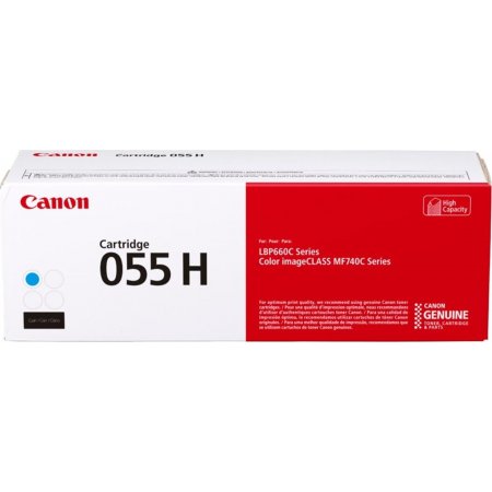 Canon CRG 055 H Cyan, 5 900 str. originální