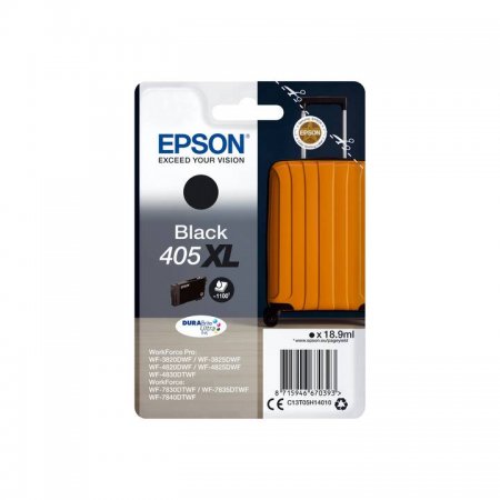 Epson Singlepack Black 405XL DURABrite Ultra Ink originál