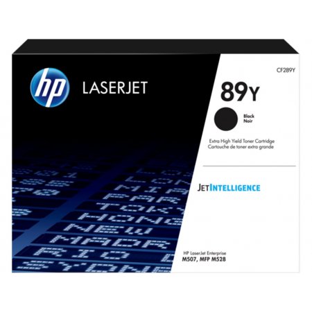 HP 89Y Black LaserJet Toner, CF289Y originální