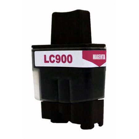 Brother LC-900M - kompatibilní cartridge červená