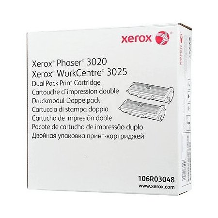 Xerox 106R03048 - originál sada 2ks tonerů pro Phaser 3020, WorkCentre 3025